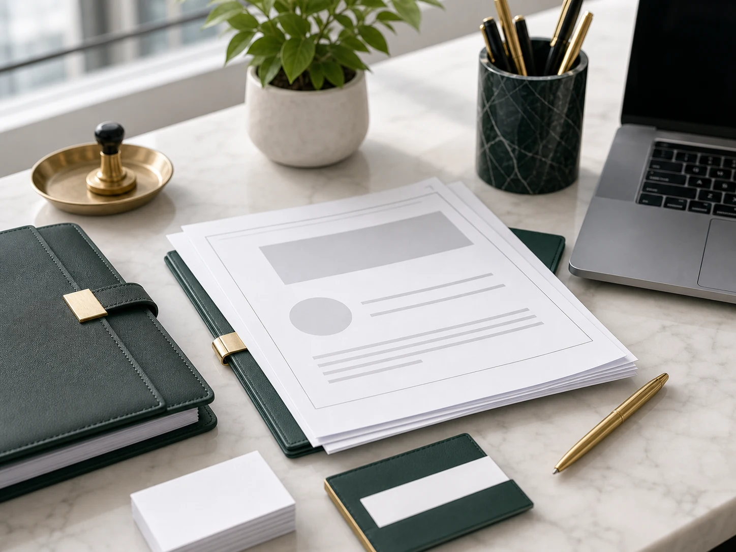 Trademark application and brand documents