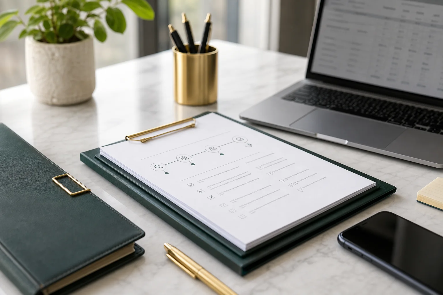 Professional coordination and document workspace